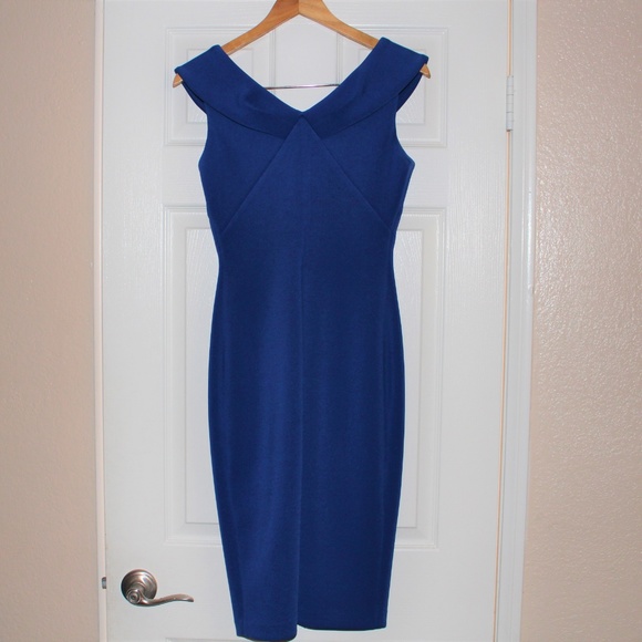 Calvin Klein Dresses Calvin Klein Royal Blue Dress Poshmark